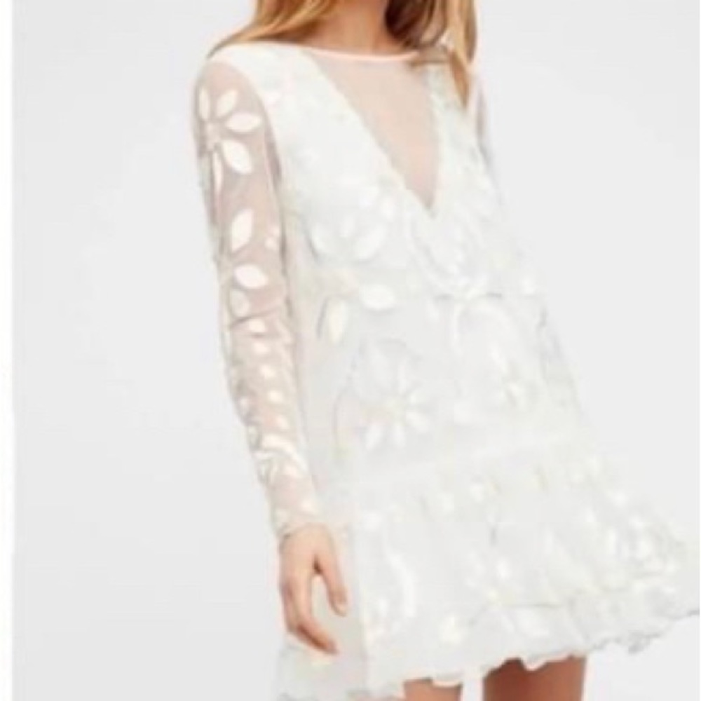 HTF Rare Free People Hearts are Wild Dress M